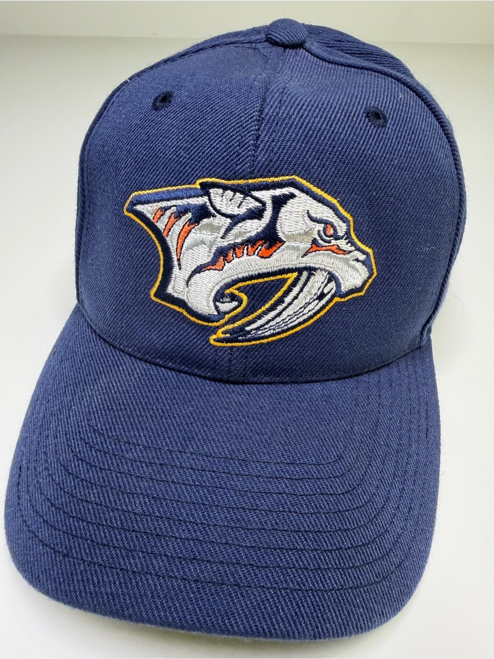 Vintage Nashville Predators Snapback Hat 90s NHL Sports Specialties